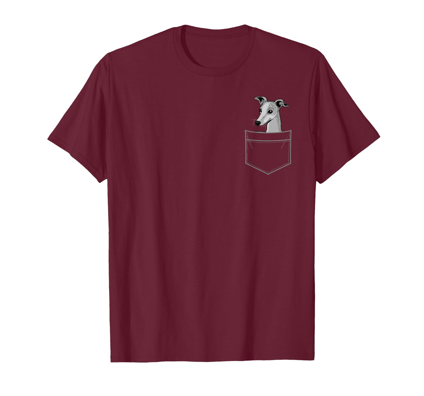 Cool Whippet Design For Men Women Pet Dog Whippet Lovers T-Shirt