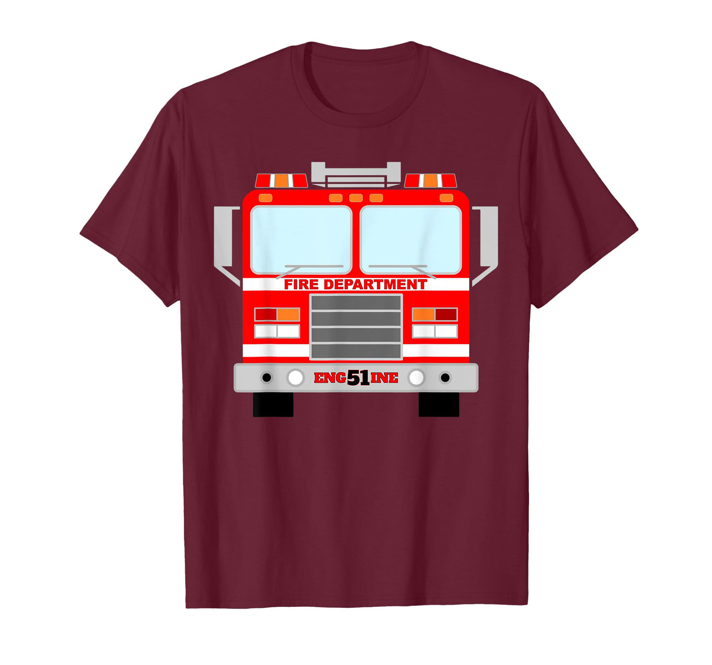FIRE Truck Halloween Costume Pretend I'm A FIRE Truck T-Shirt