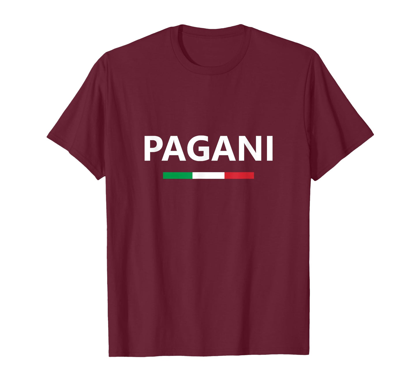 Pagani Italy Italian Italia Flag Country Travel Vacation T-Shirt