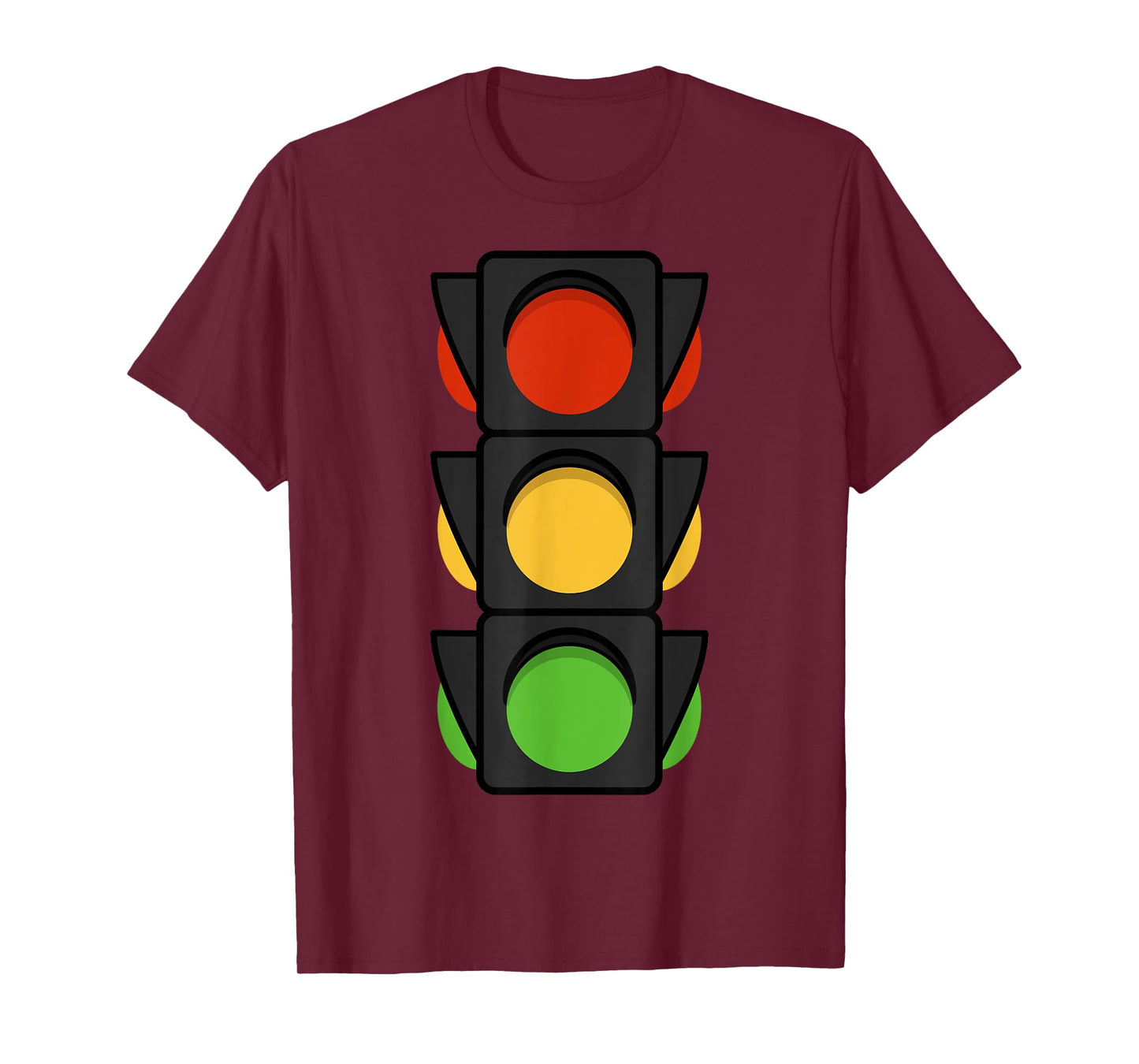 Pretend I'm A Traffic Light Halloween Costume Funny T-Shirt
