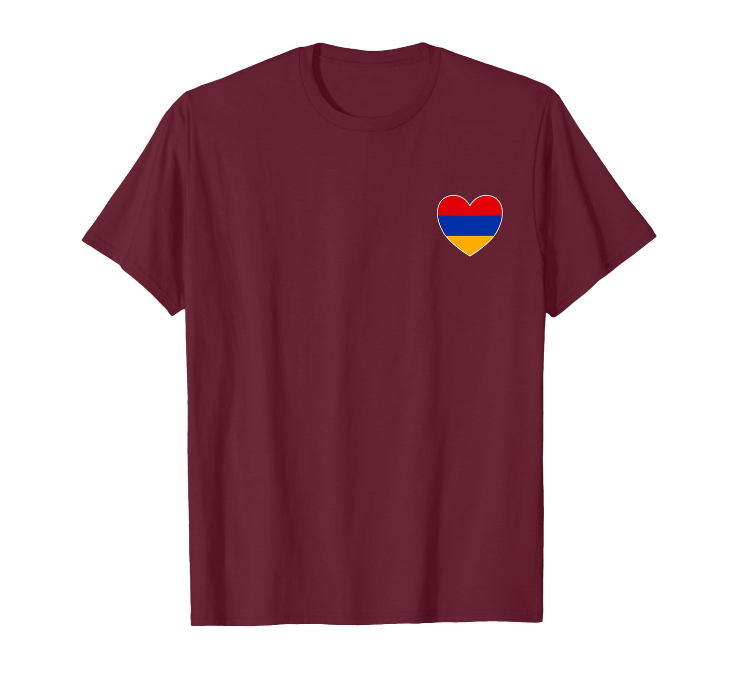 I Heart Armenia - Fun Armenian Flag Heart T-Shirt