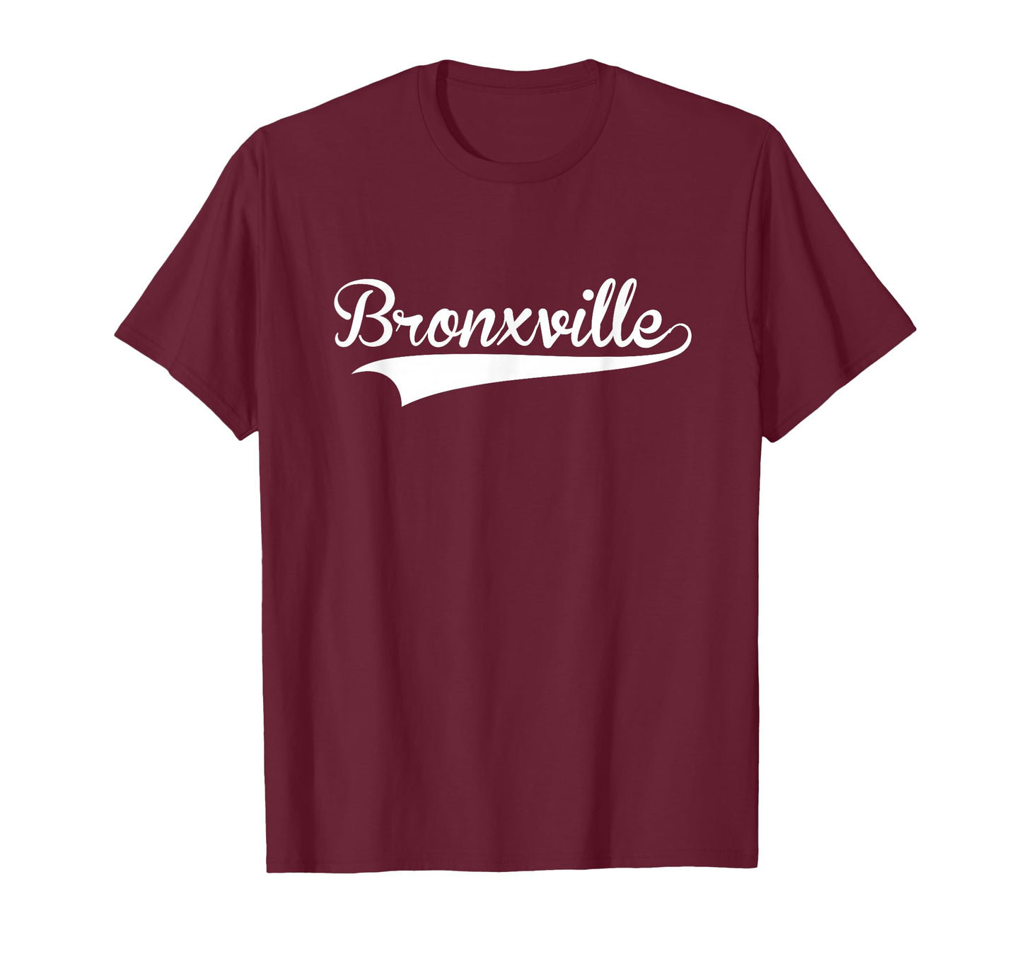 BRONXVILLE Baseball Vintage Retro Font T-Shirt