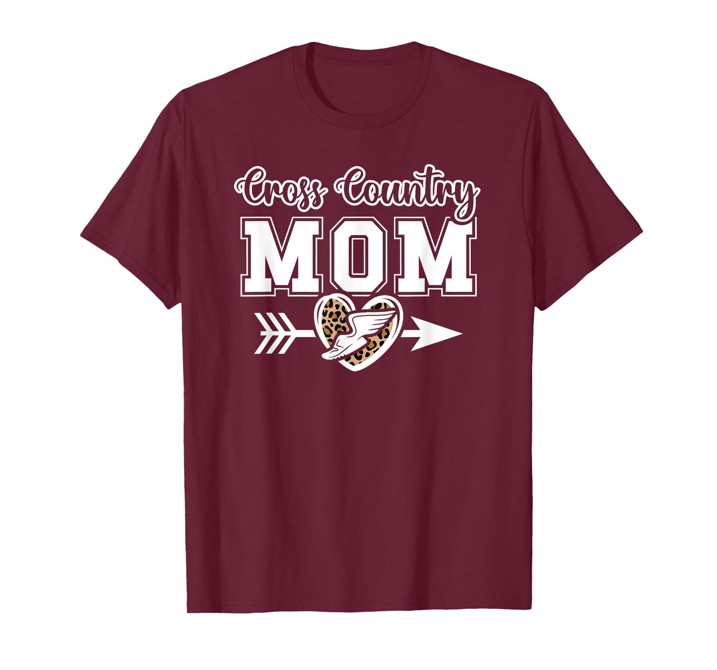 Cross Country Mom Of A Cross Country Runner Mama XC Mother T-Shirt