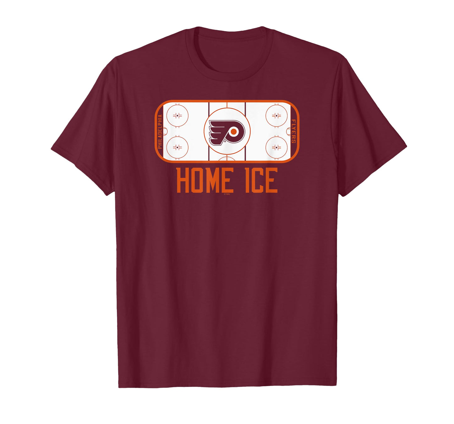 Philadelphia Flyers Home Ice Black Officially Licensed T-Shirt