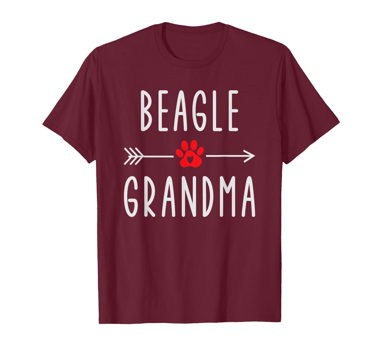 Beagle Grandma Funny Beagle Dog Owner Gift Mother's Day T-Shirt