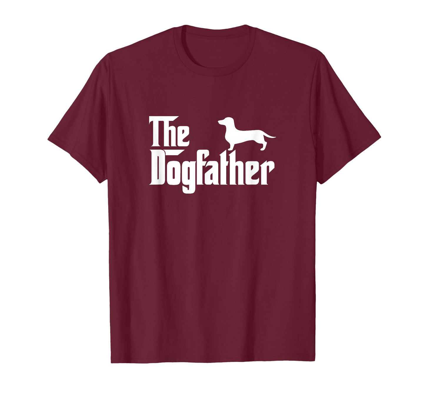 Dachshund Lover Gift DogFather T-Shirt