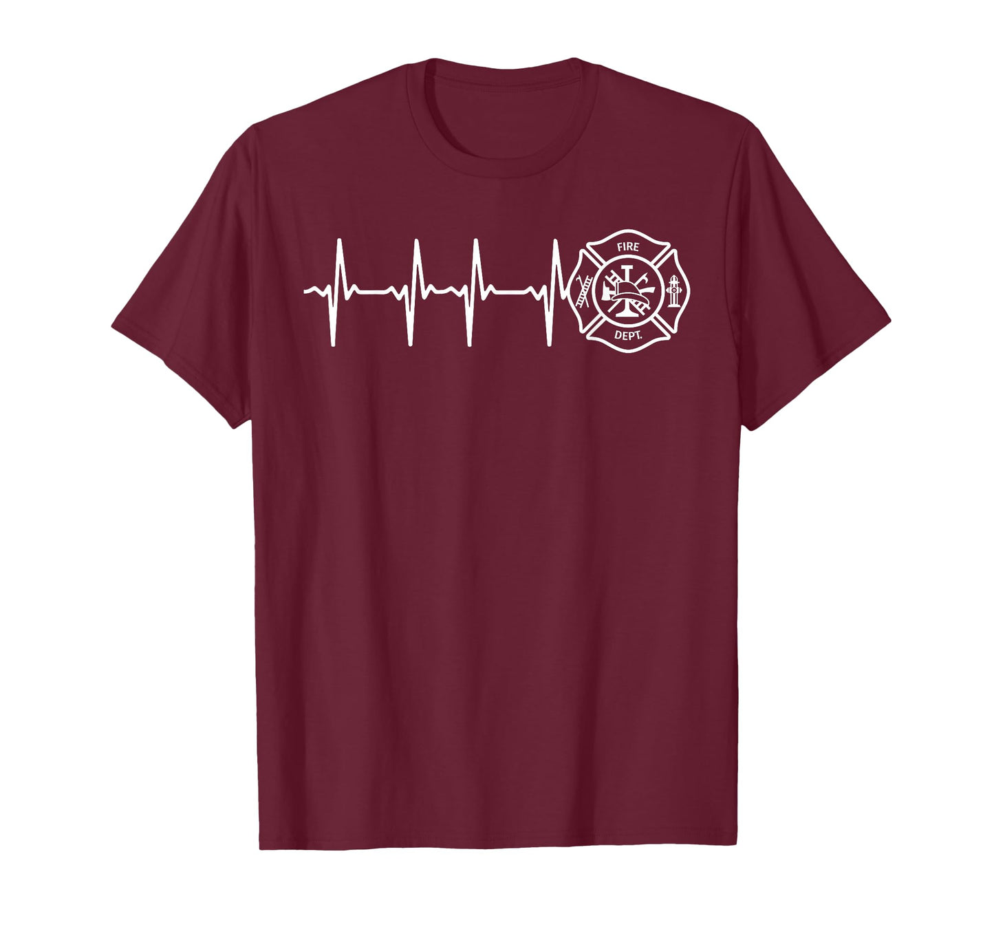Fire Department Logo Uniform Fireman Symbol Firefighter Gear T-Shirt