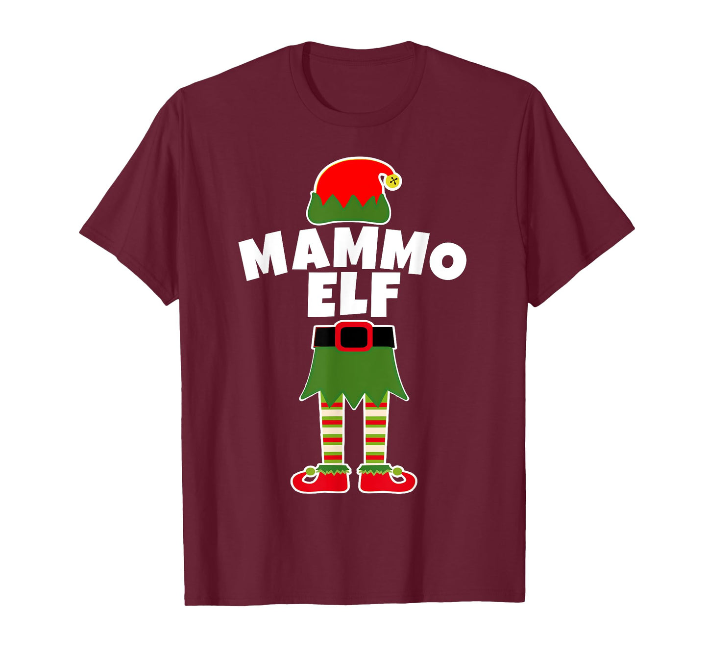 Mammo ELF Christmas T Shirt Mammogram Technologist T-Shirt