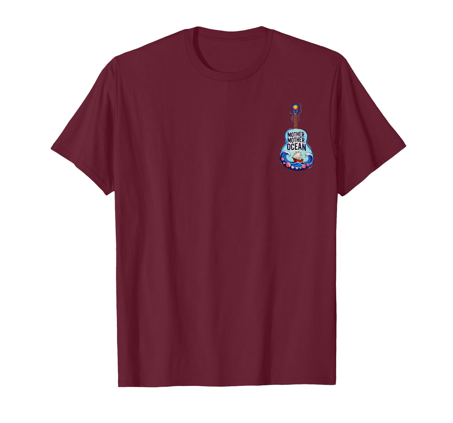 Mother Mother Ocean I Have Heard You Call - Front and Back T-Shirt