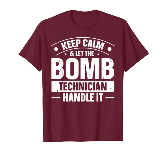 Eod Tech Bomb Technician Design for a Bomb Technician T-Shirt