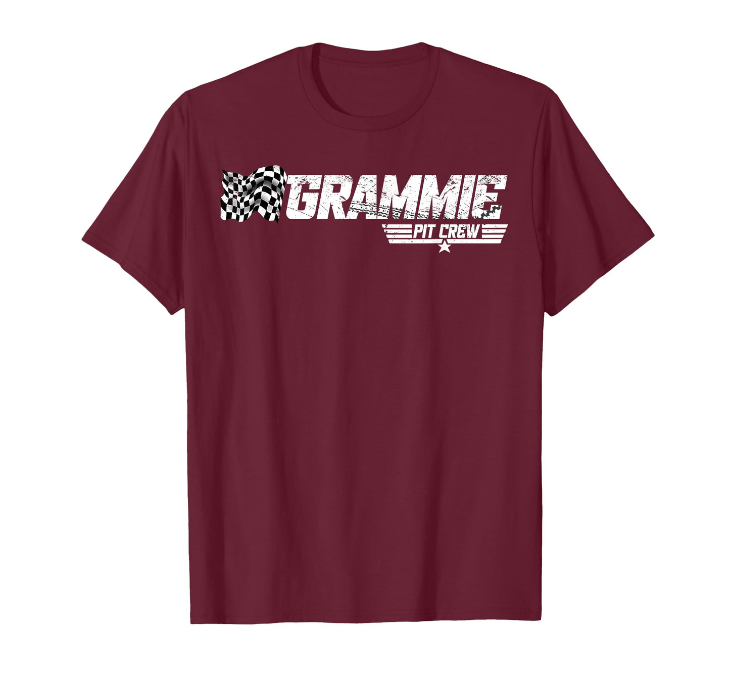 Grammie Pit Crew Race Car Birthday Family Racing T-Shirt