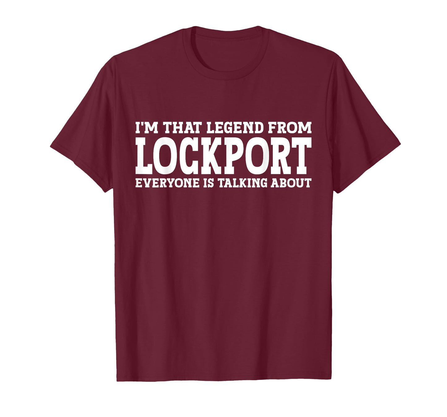 Lockport Hometown IL Illinois Home Roots Funny City Lockport T-Shirt