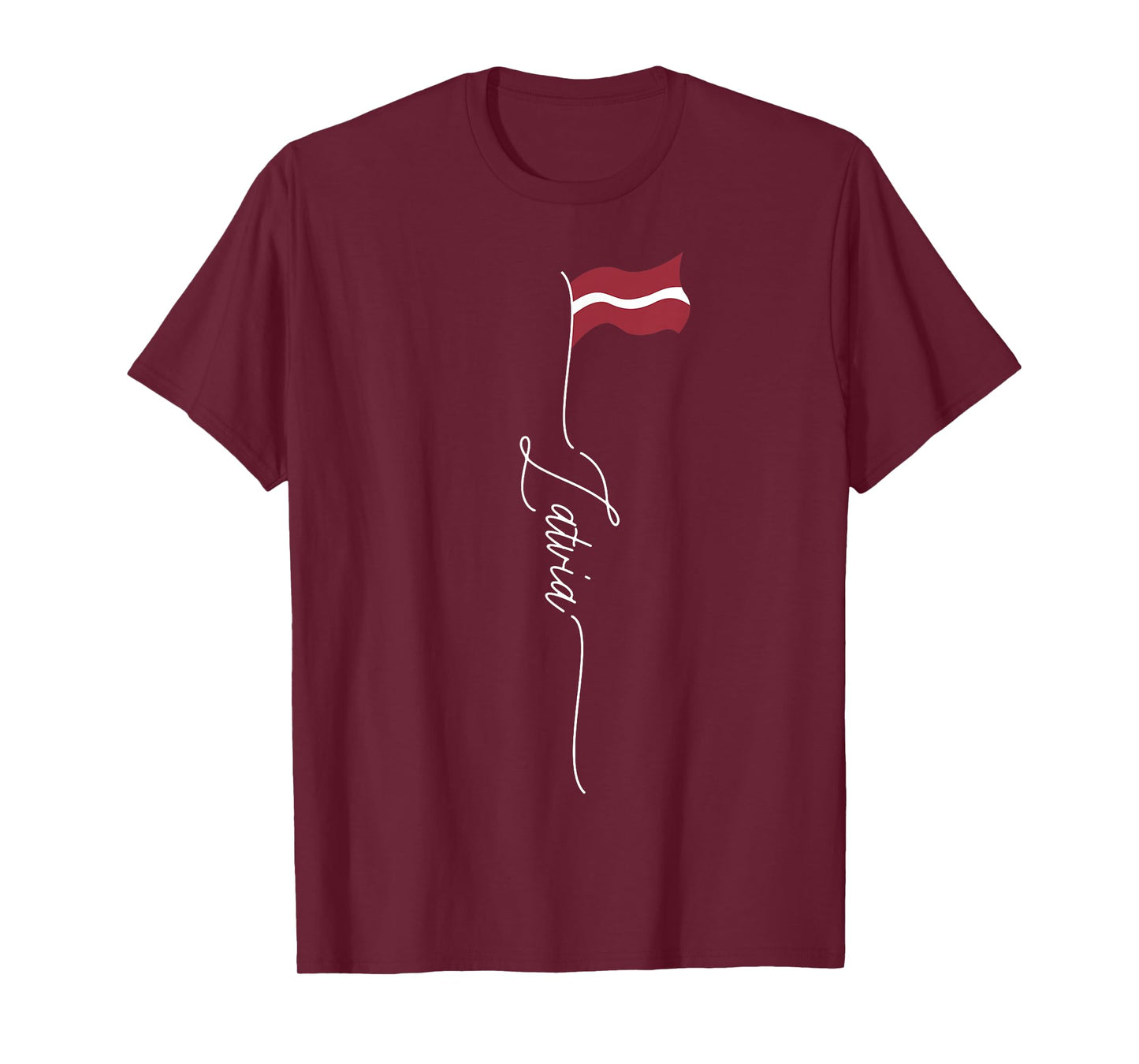 Latvia, Latvija, Riga Latvijas karogs Latvian Patriotic Flag T-Shirt