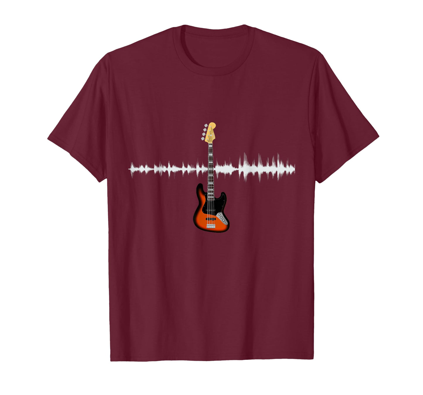 Bass Guitar Themed T-Shirt