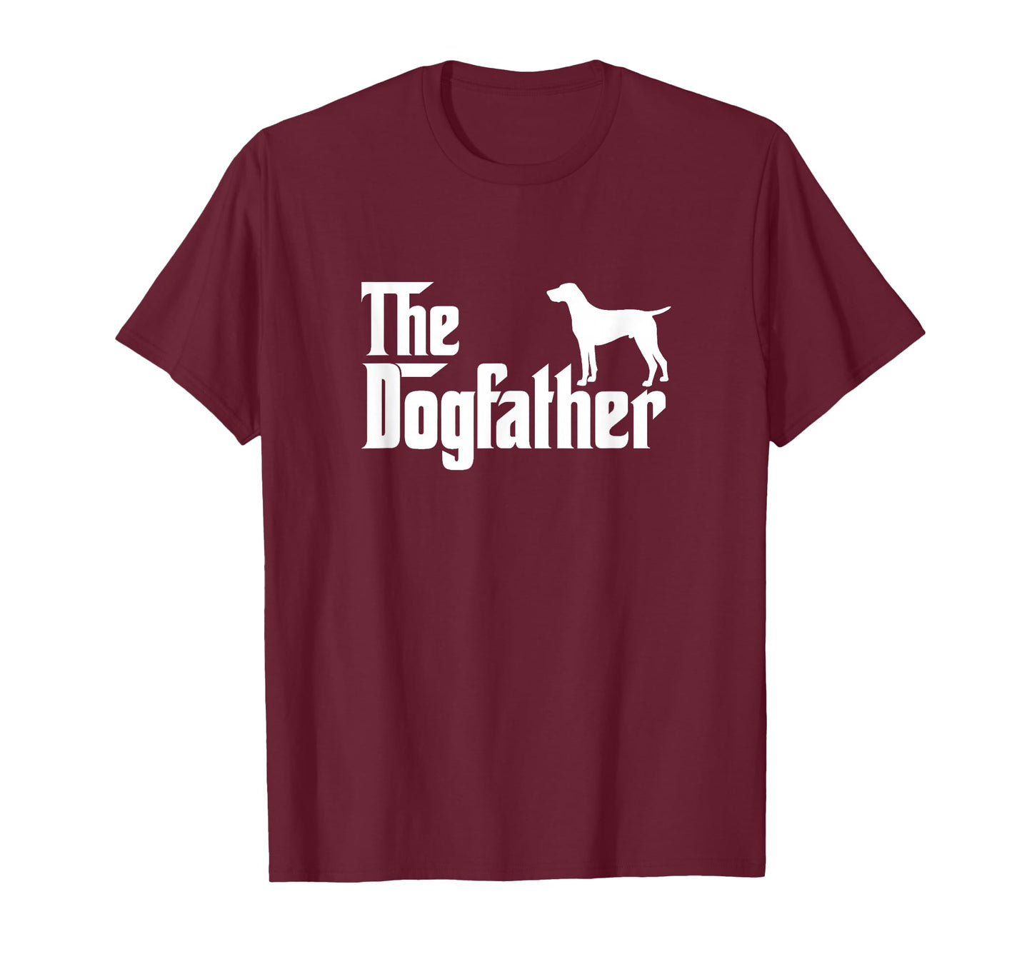 Men's German Shorthaired Pointer - The DogFather T-Shirt Large Black