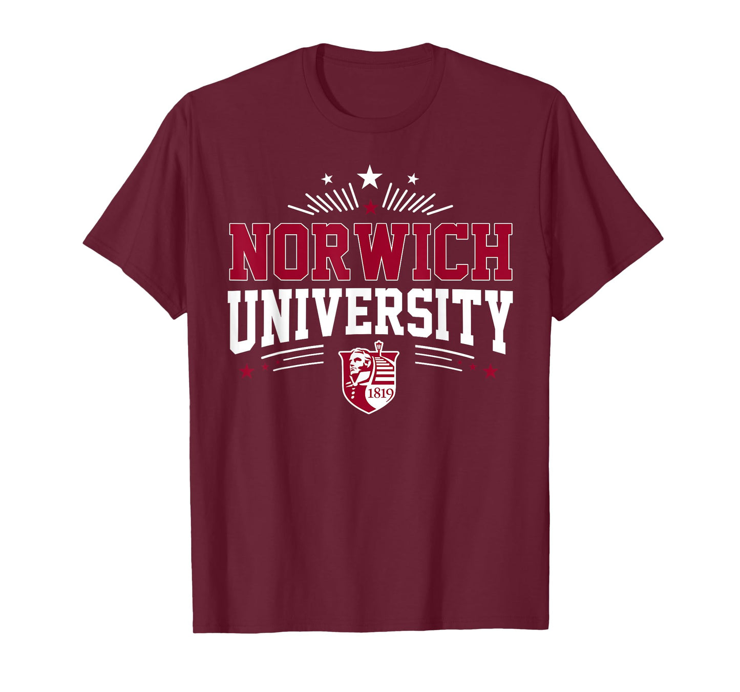 Norwich University Arch Vintage Design for Men Women T-Shirt