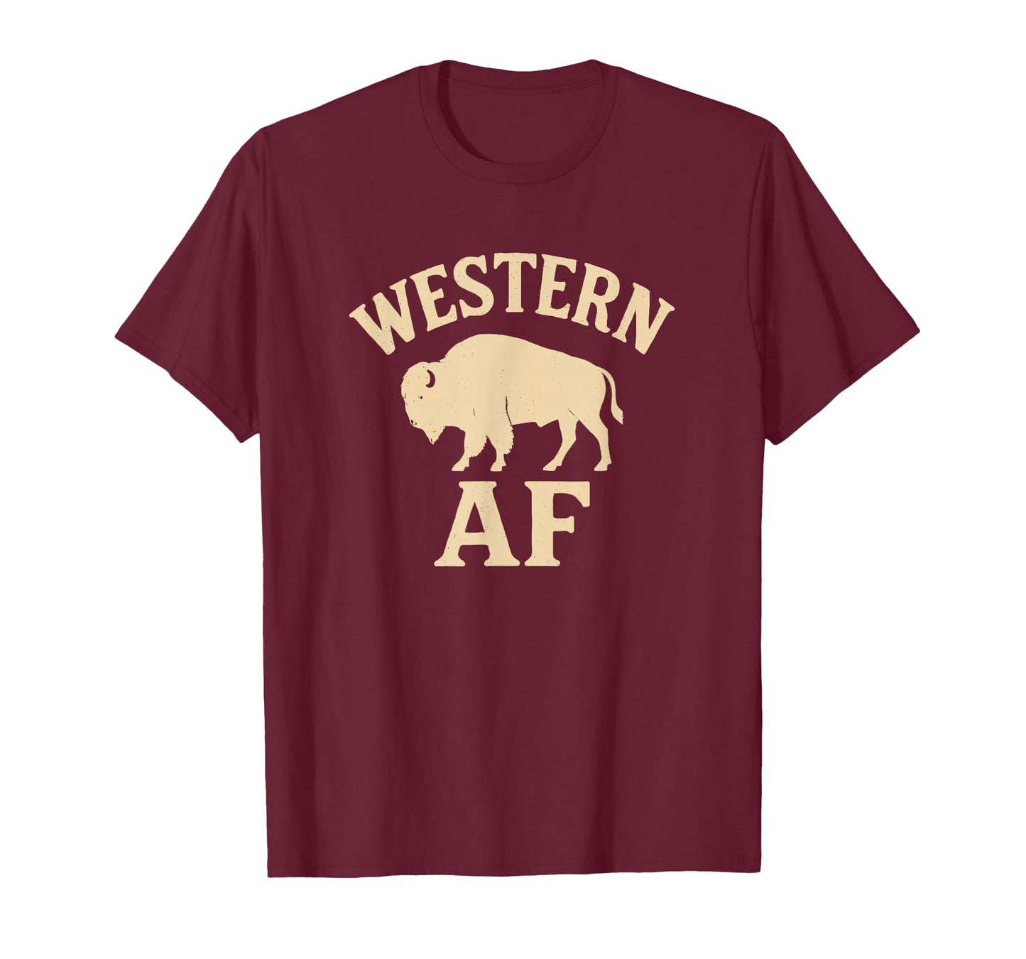 Funny Country and Western AF | Vintage Rodeo Cowboy T-Shirt