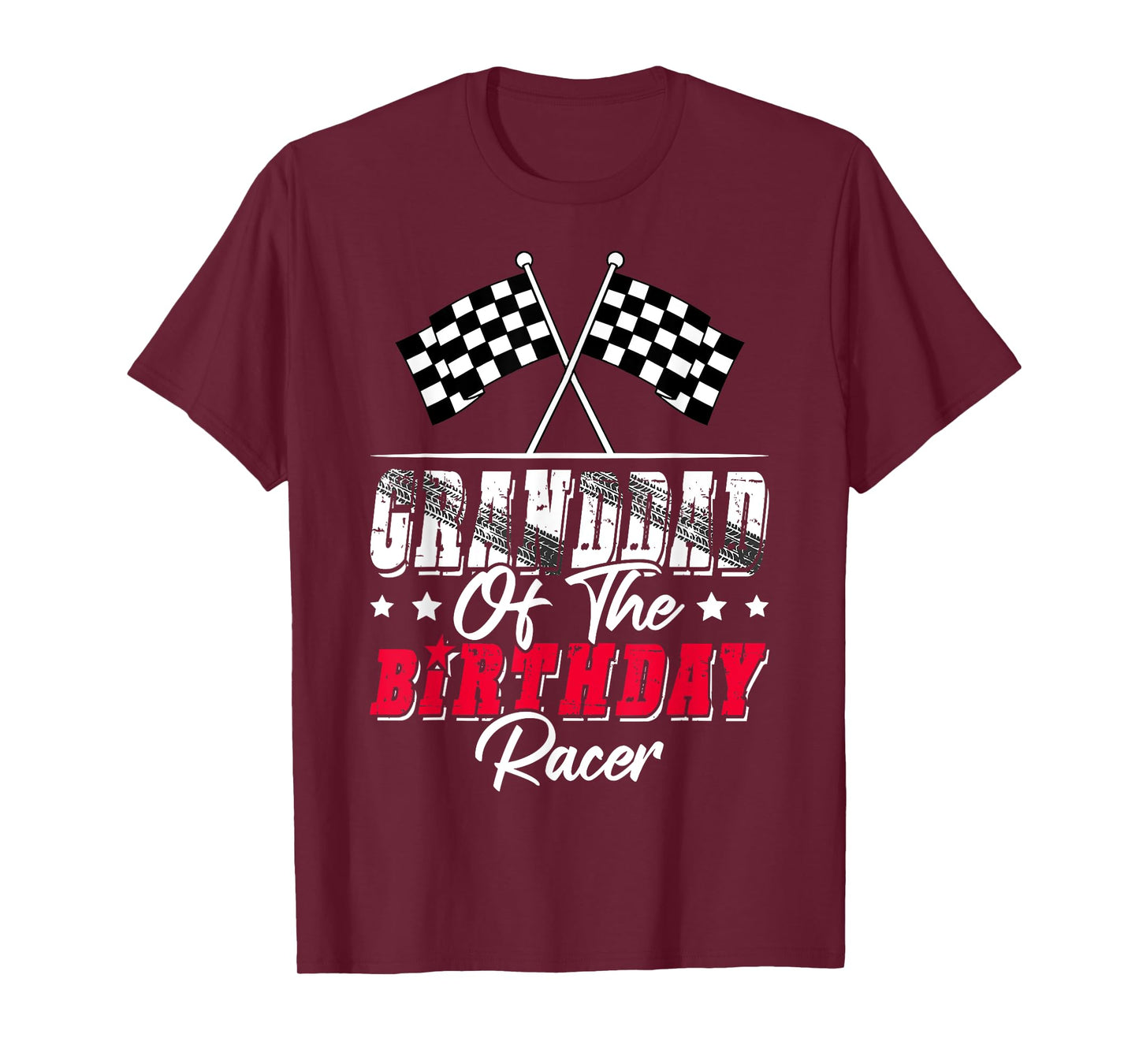 Race Car Granddad Of The Birthday Racer Racing Family T-Shirt