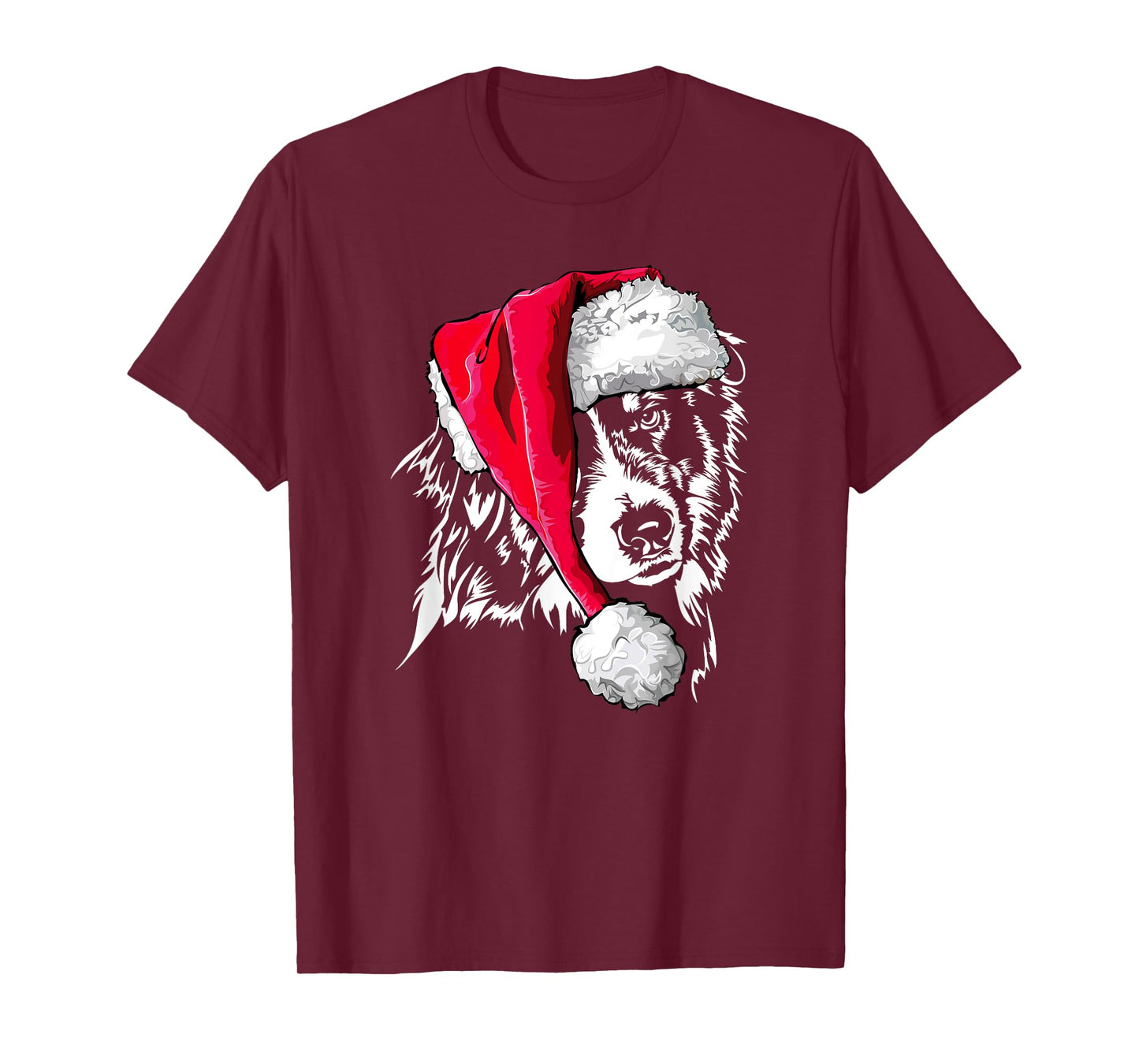 Aussie Christmas Australian Shepherd dog T Shirt gift tee Men Women Kids T-Shirt