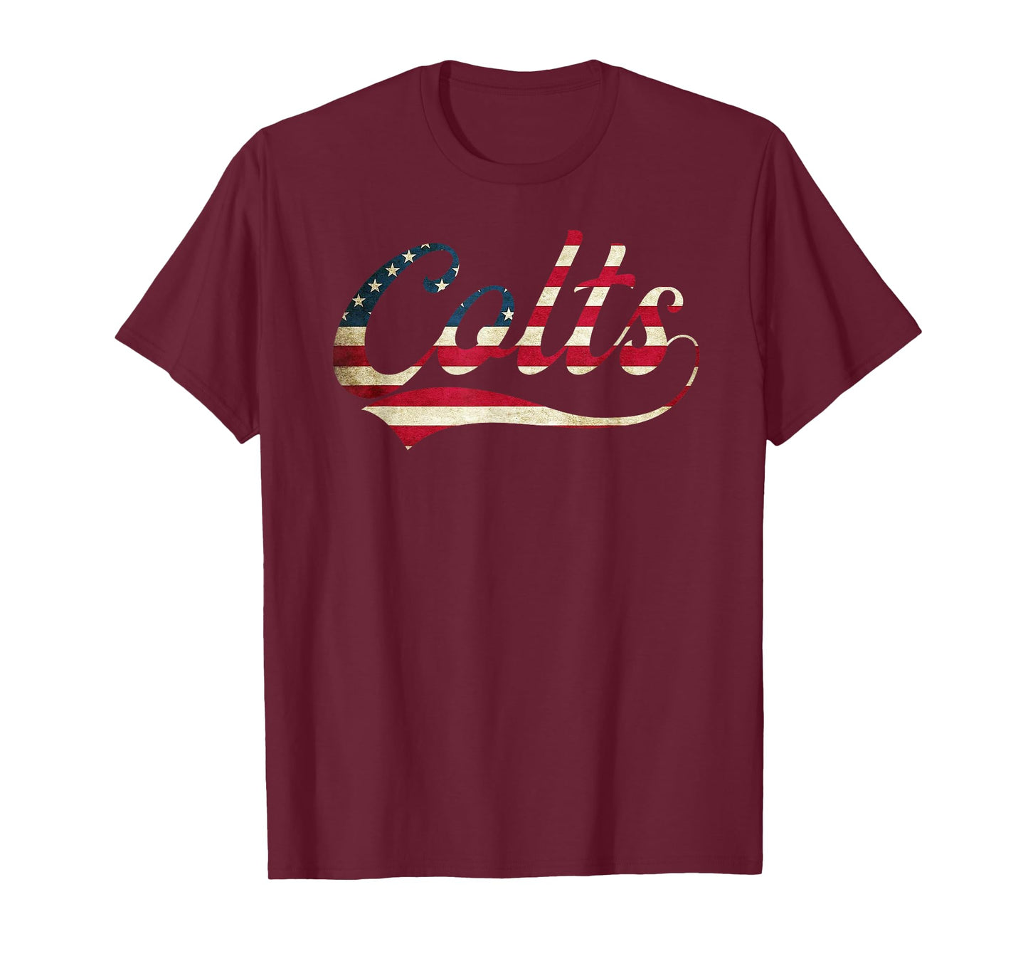 Colts Vintage Retro Men Women T-Shirt