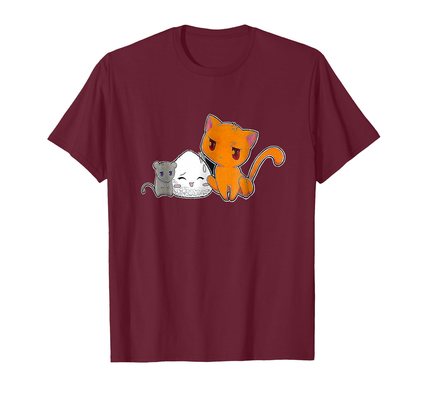 Vintage Basket Fruits Anime T-Shirt