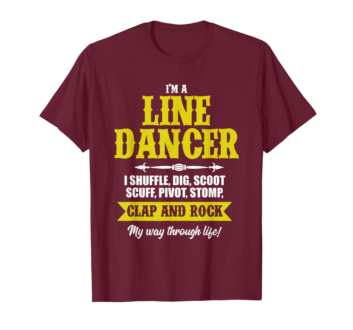 Linedance Dancer Line Dancer Rock Music Dancer Gift T-Shirt