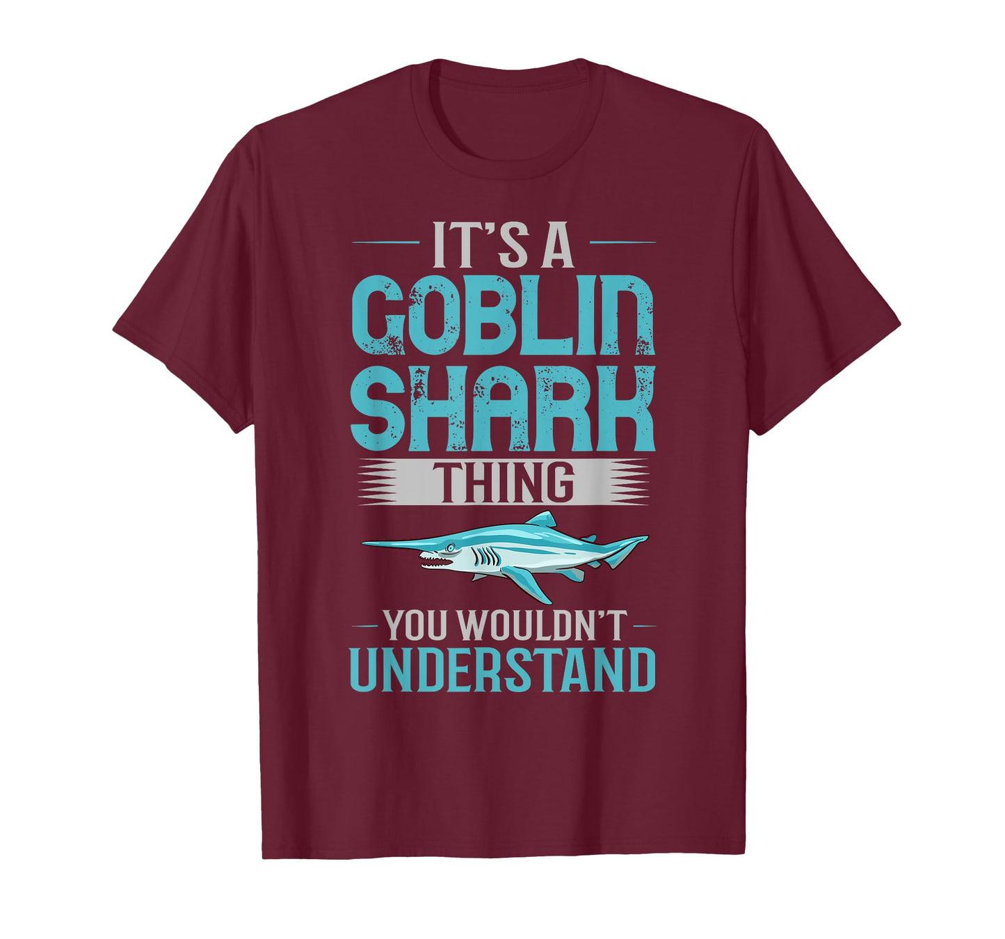 Goblin Shark Animal Tooth Funny Ocean T-Shirt