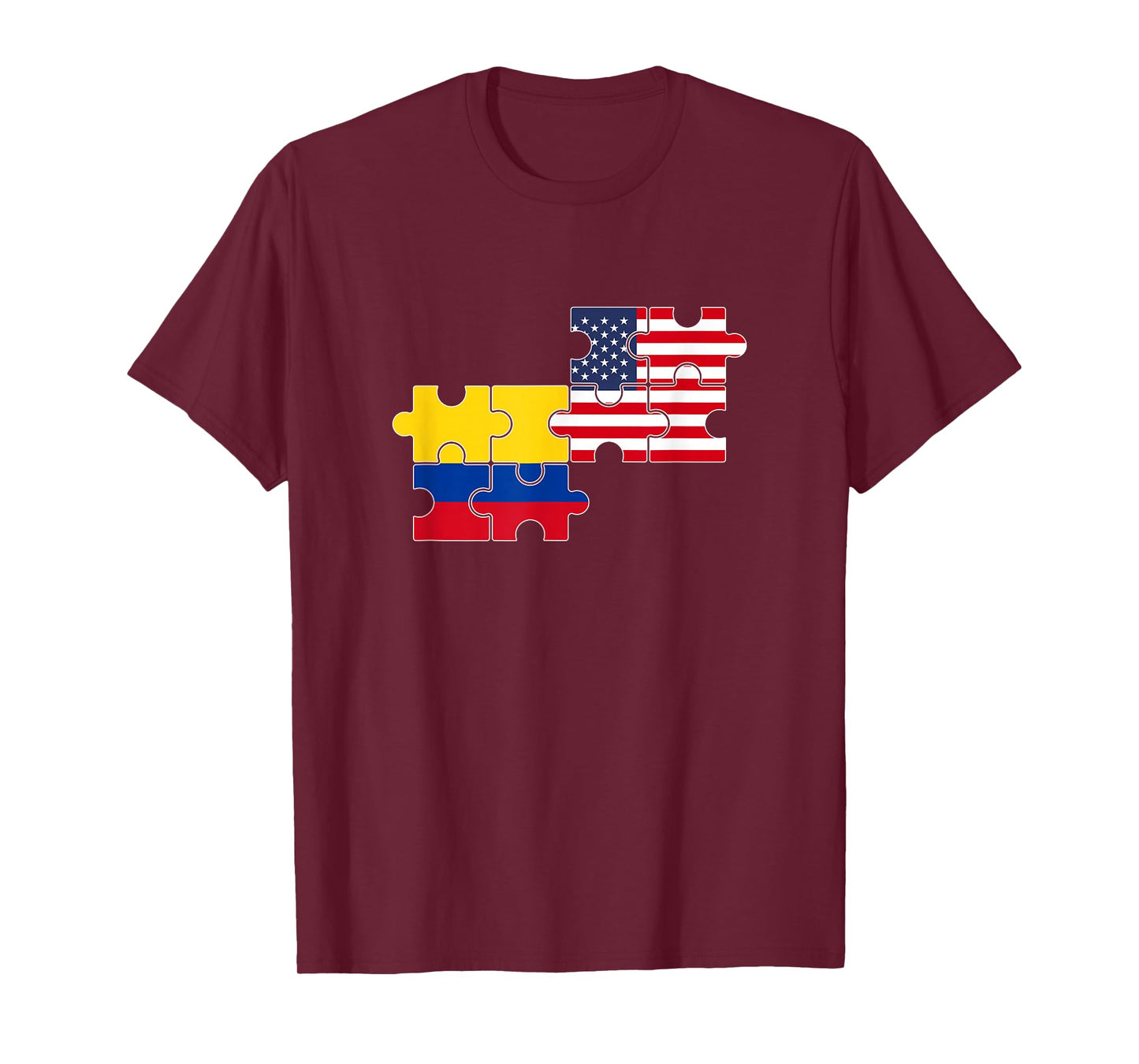 Colombia USA Flag American Colombian T-Shirt