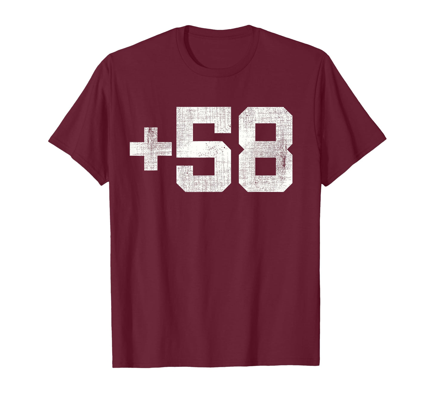Venezuela country code, plus fifty eight (+58) T-Shirt