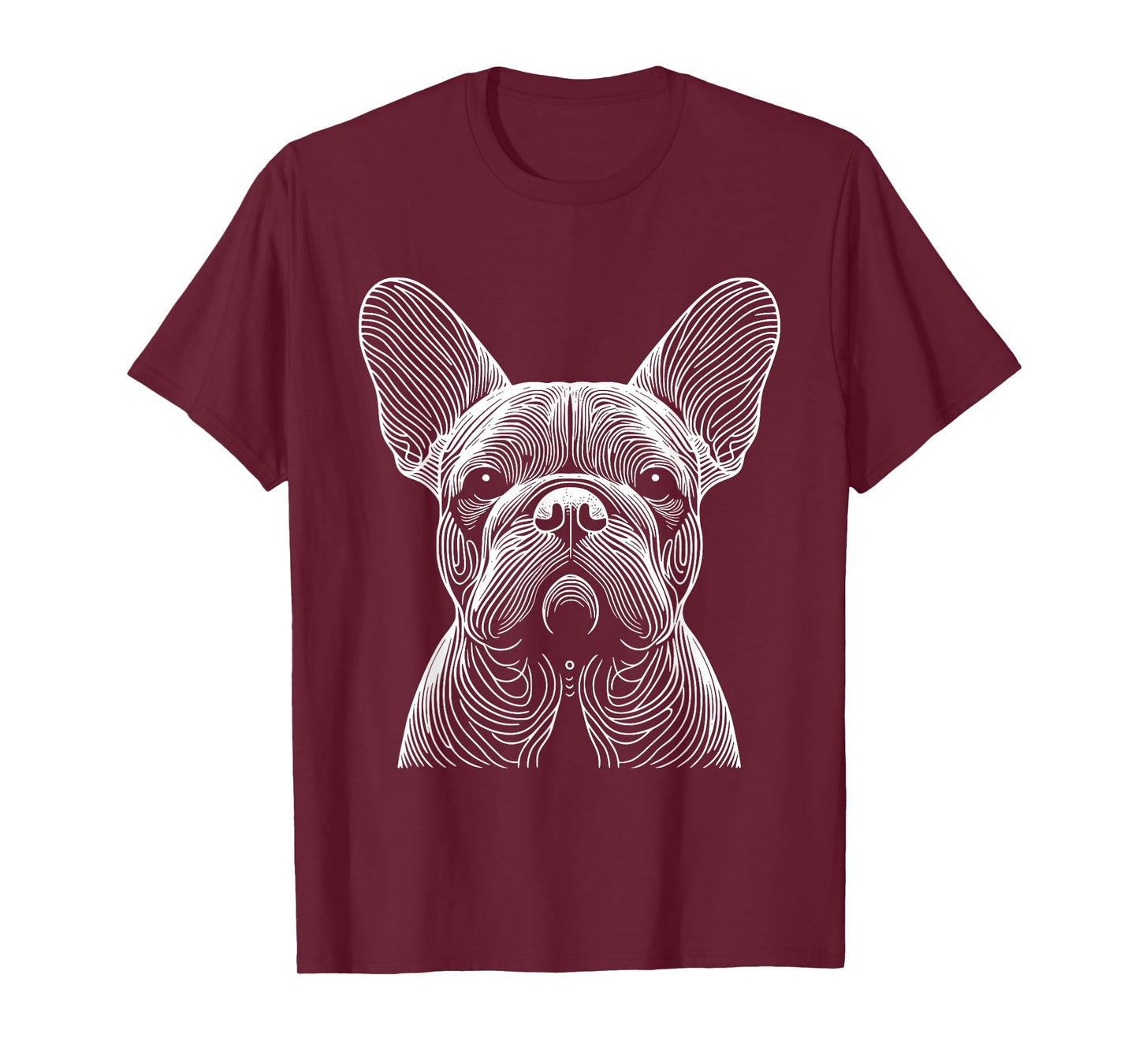 Dog Fingerprint - Frenchton Dad Mom T-Shirt