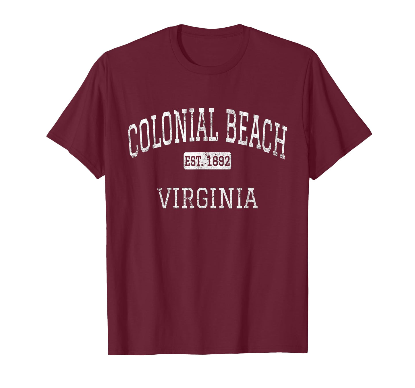 Colonial Beach Virginia VA Vintage T-Shirt