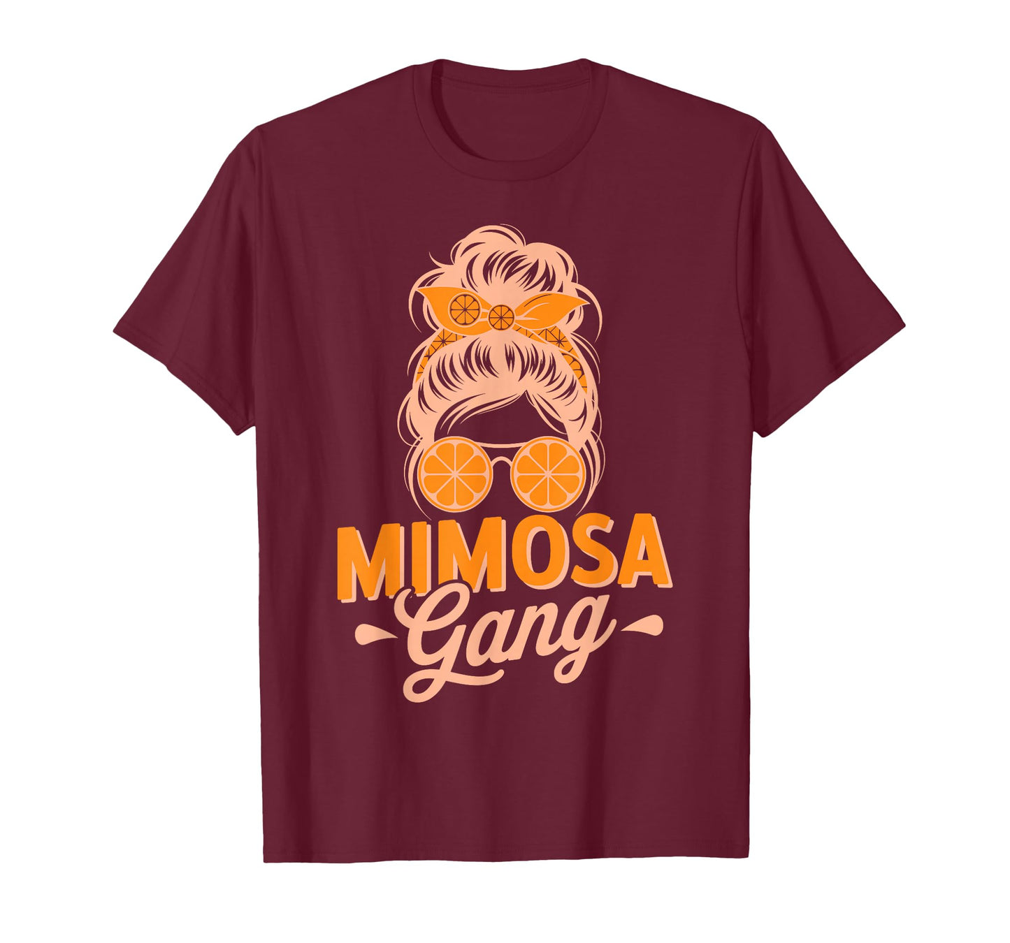 Mimosa Gang Brunch Orange Cocktail Funny Women T-Shirt