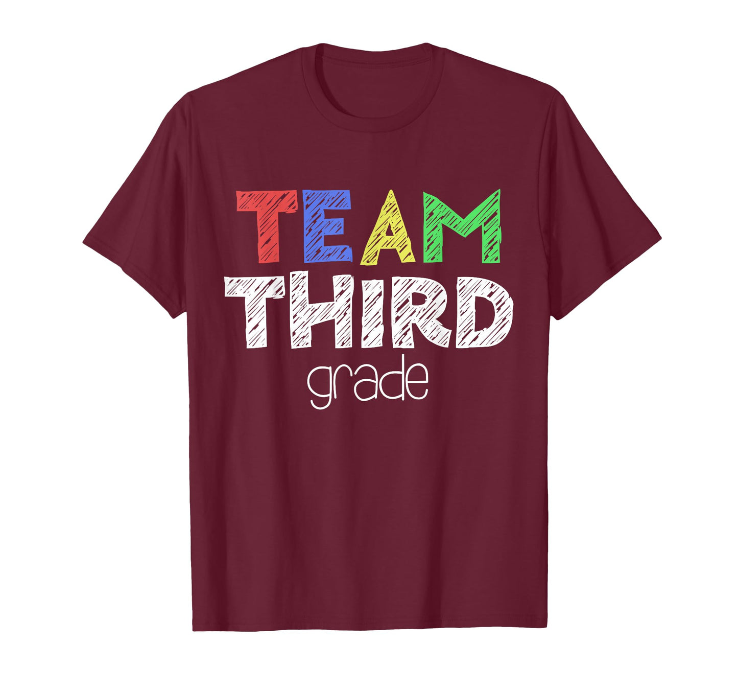 Team Third Grade Shirt 3rd Grade Boy Girl Back to School T-Shirt