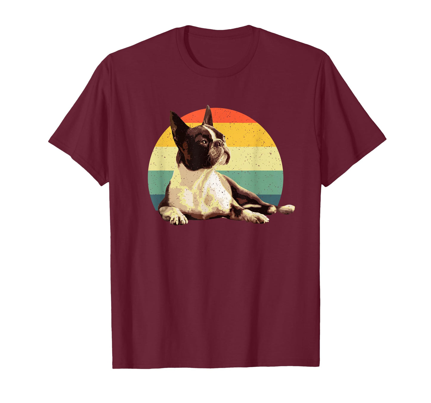 Cool Boston Terrier Art For Men Women Boston Terrier Lovers T-Shirt