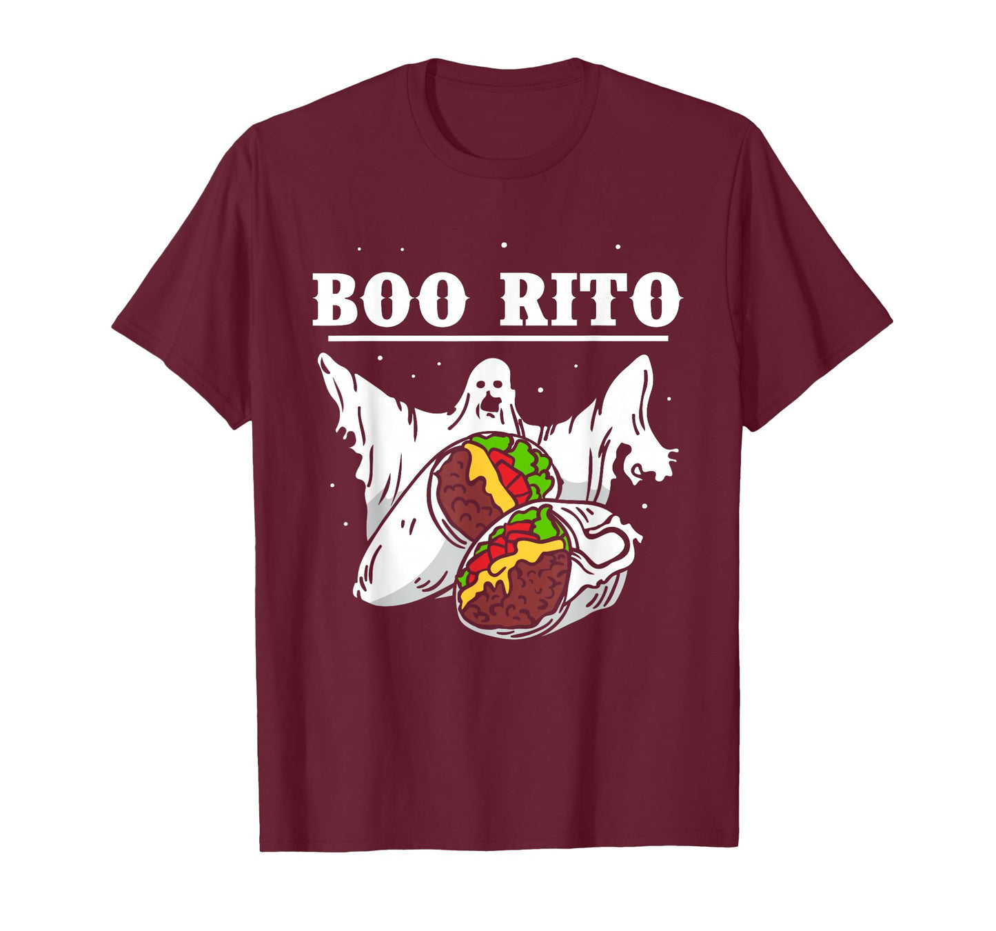 Boo Rito Halloween Proud Mexican Lover Country Mexico T-Shirt