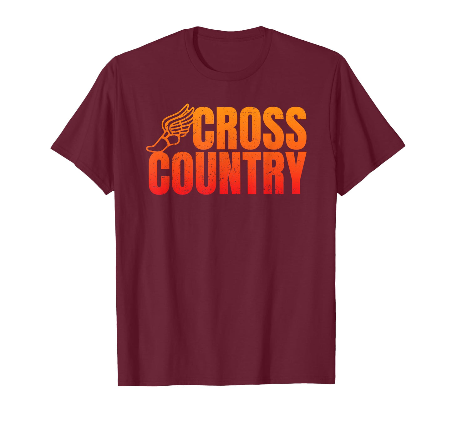 Cool Funny Cross Country Running Tee Shirt Gift for Runners T-Shirt