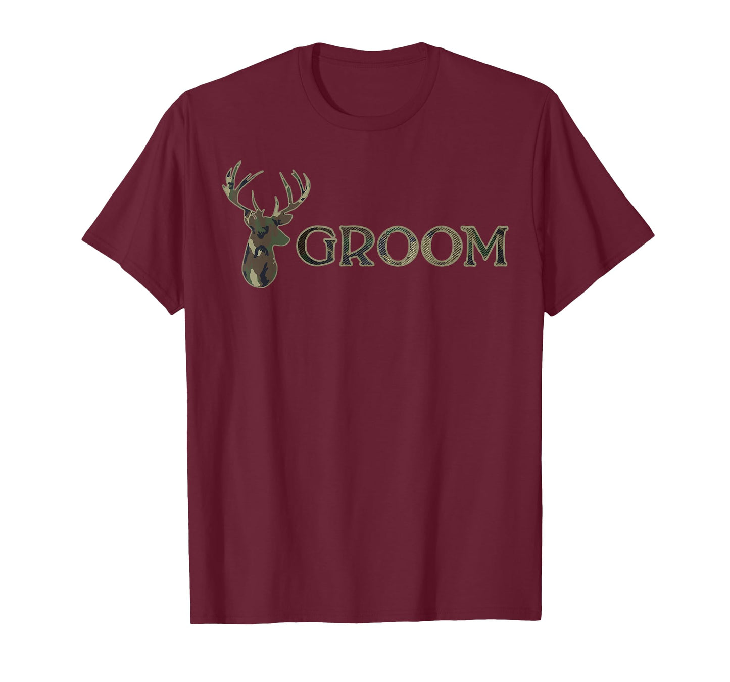 Wedding Bachelor Party Groom Camouflage T-Shirt T-Shirt