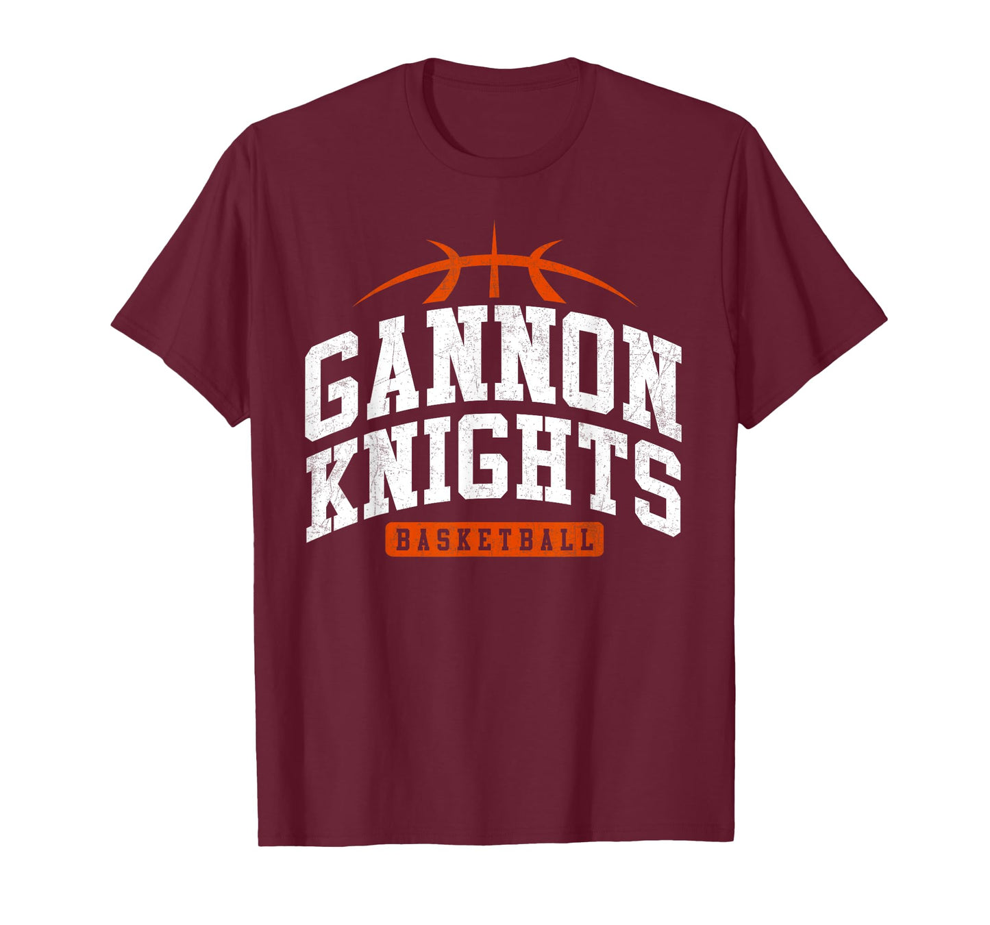 Gannon University Knights Basketball Vintage Arch Design T-Shirt