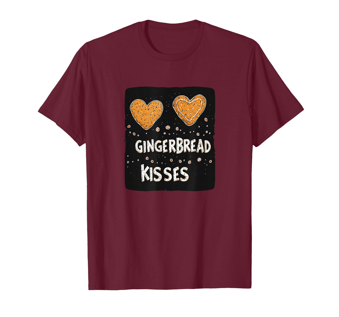 Amazing Gingerbread Lovers Costume with Kisses T-Shirt