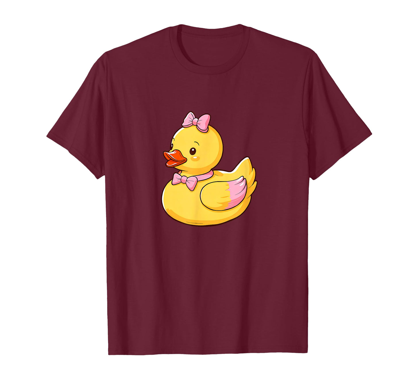 Quacktastic Duck Party Outfit Cute Girly Rubber Duckie Women Kids Unisex T-Shirt Black Cartoon Rubber Duck Themed Celebration Gift Summer Beach Holiday