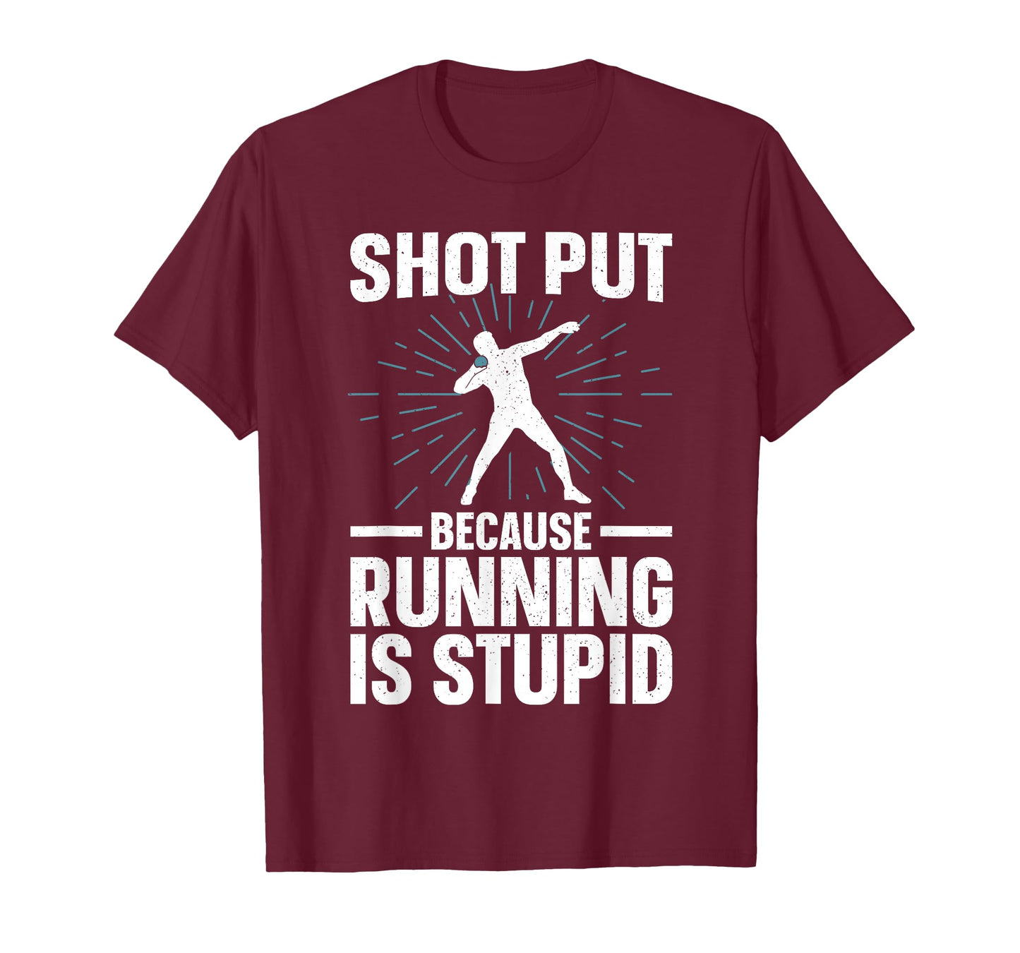 Shot Put Art For Men Women Track And Field Coach Shot Put T-Shirt