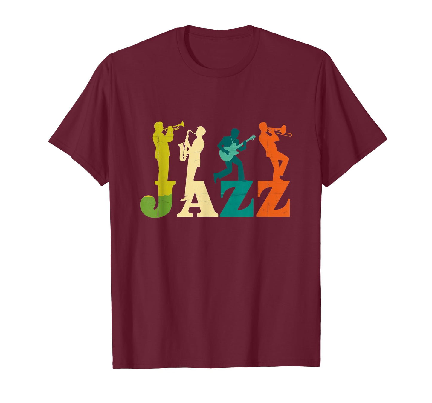 Jazz - Colorful Music Vibes Tee T-Shirt