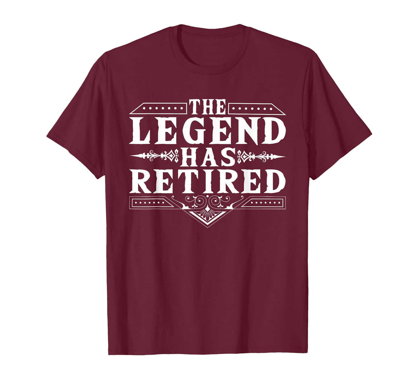 Funny The Legend Has Retired Gift For Men Women Retirement T-Shirt