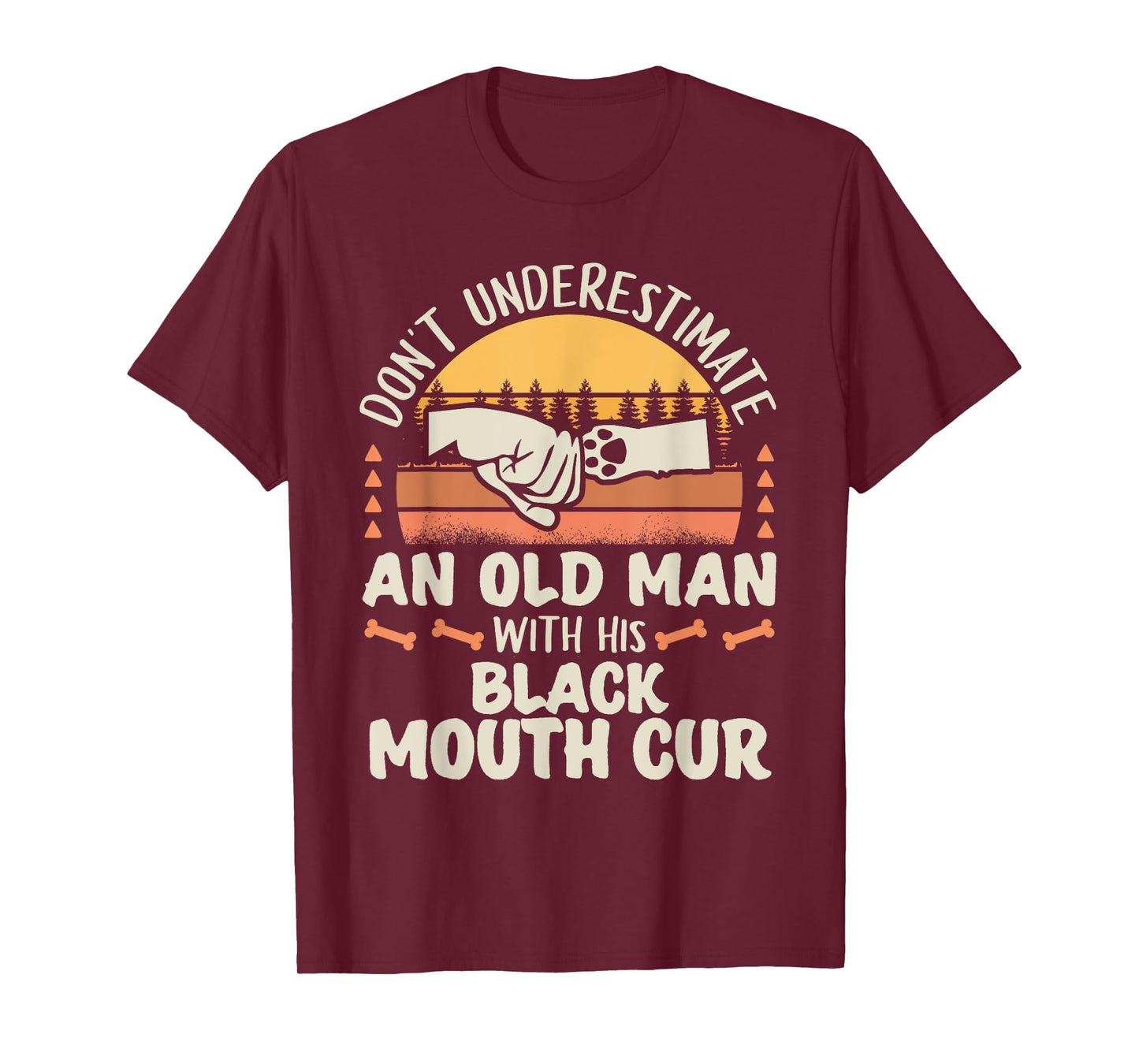 Black Mouth Cur Shirt Men Women Dog Mom Dog Lover T-Shirt