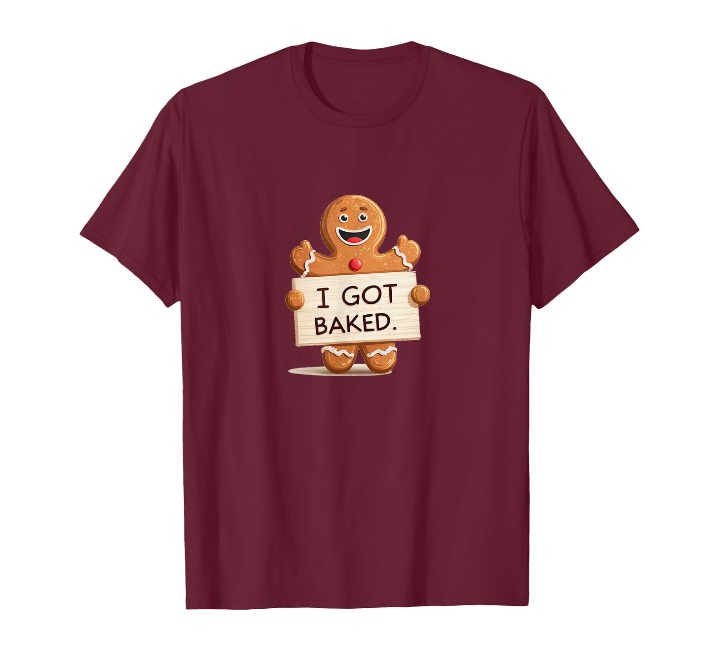 Awesome Gingerbread Man Statement for Festive Season T-Shirt