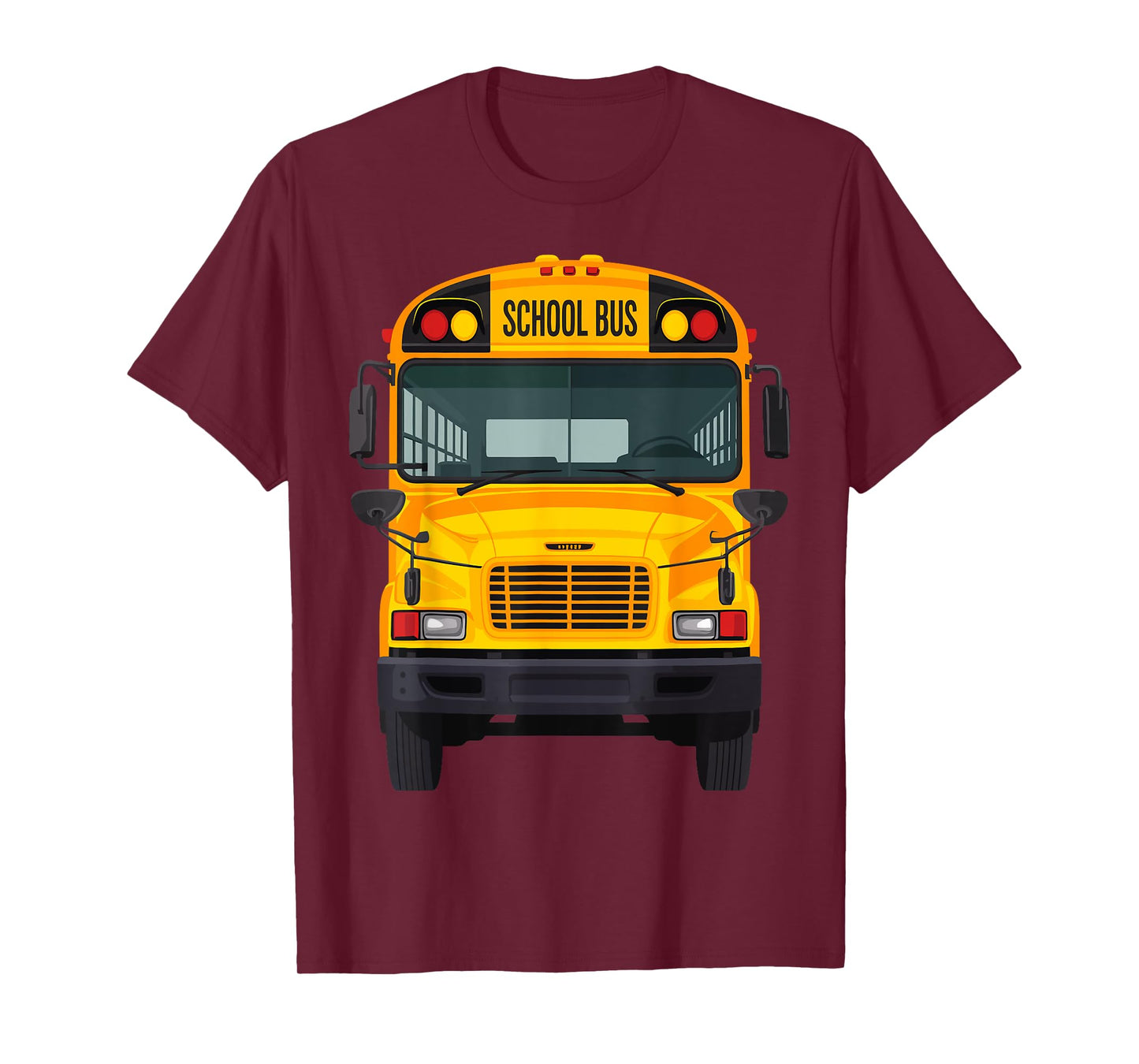 School Bus Teacher Student Back To School Halloween T-Shirt