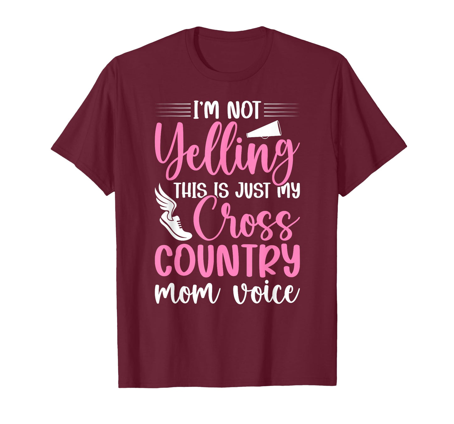 Cross Country Mom Voice Mom Of A Cross Country Runner Mother T-Shirt