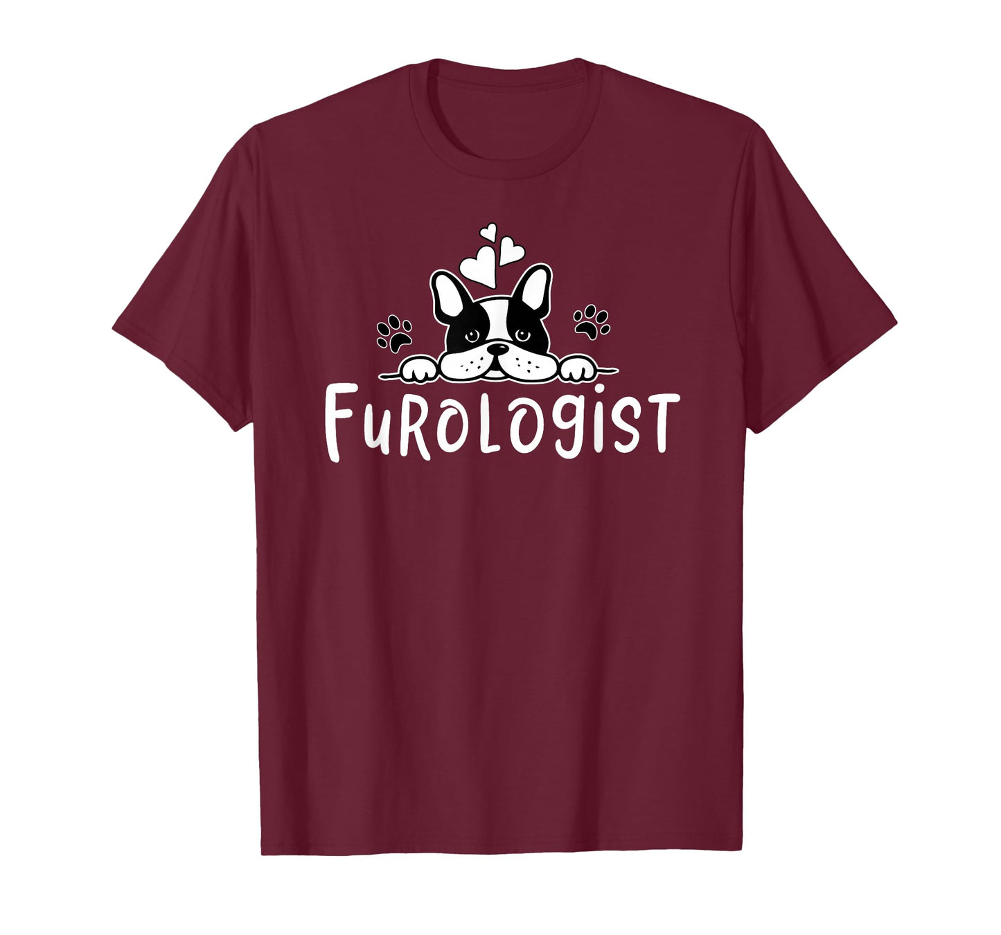 Furologist Funny Puppy Stylist Cute Dog Groomer T-Shirt