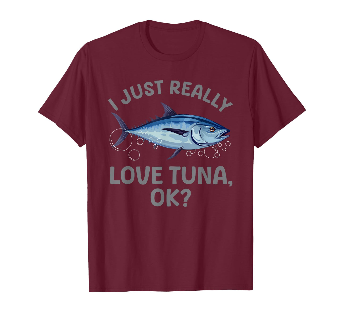 Cool Tuna Fishing Art For Men Women Deep Sea Tuna Fishing T-Shirt