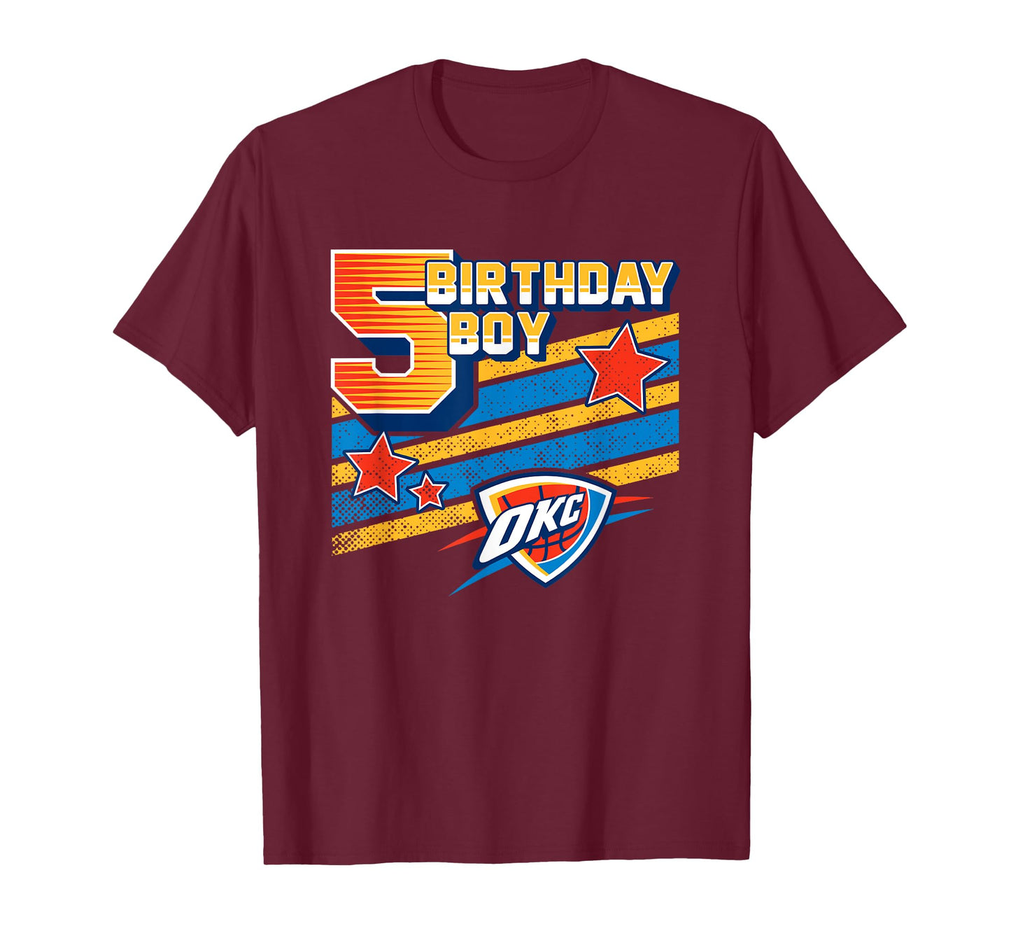 NBA Oklahoma City Thunder 5th Birthday Boy T-Shirt